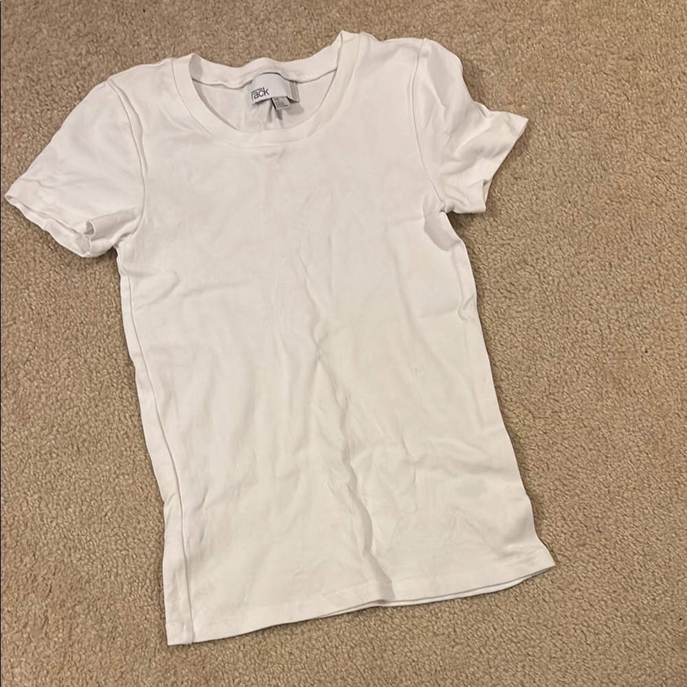 White Crew Neck T-Shirt